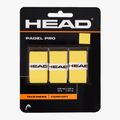 HEAD Padel Pro racquet wraps 3 pcs. yellow