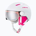 HEAD Maja Visor S2 children's ski helmet white 328172 8