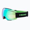 HEAD F-LYT green/black ski goggles 394332 6