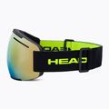 HEAD F-LYT lime/black ski goggles 394352 4