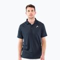 Men's HEAD Performance Polo Tennis Shirt, navy blue 811403NV
