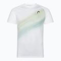 HEAD Performance men's tennis shirt white and green 811413WHXP