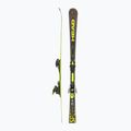 HEAD Supershape e-Speed SW SF-PR + PRD 12 black/neon yellow downhill skis 2