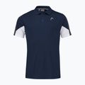 HEAD Club 22 Tech men's tennis polo shirt navy blue 811421 3