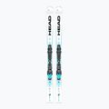 Alpine skis HEAD WC Rebels e-SL RP EVO 14 + bindings Freeflex 14 GW white/blue