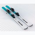 Children's alpine skis HEAD Supershape Team Easy JRS + bindings Jrs 4.5 GW CA white/blue 8