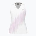 HEAD Performance women's tennis tank top vivid pink/print perf 7