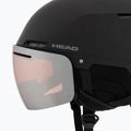 HEAD Cinema ski helmet black/silver red 7