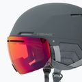 Women's ski helmet HEAD Cinema Pro W grey/red yellow 6
