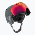 Women's ski helmet HEAD Cinema Pro W grey/red yellow 8
