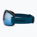 HEAD Magnify 5K blue/petrol/5k blue/orange ski goggles 5