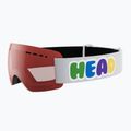 Children's ski goggles HEAD Solar red/red
