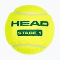 HEAD Stage 1 children's tennis balls 3 pcs green 3