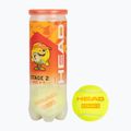 HEAD Stage 2 children's tennis balls 3 pcs orange