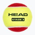 HEAD Stage 3 children's tennis balls 3 pcs red 3