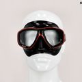 TUSA Ceos Diving Mask Black-Red M-212 6