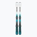 Children's Downhill Skis HEAD Supershape Team Easy JRS + Bindings Jrs 7.5 GW CA white/blue