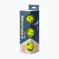 HEAD 3B Pro 40 pickleballs 3 pcs. yellow