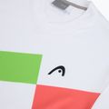 HEAD men's tennis shirt Topspin gi/print perf m 6