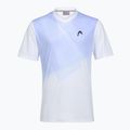 HEAD men's tennis shirt Topspin print vision m/navy