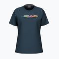 Women's tennis shirt HEAD Rainbow W navy