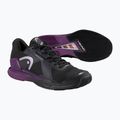 Women's tennis shoes HEAD Sprint Pro 4.0 Clay black/purple 5