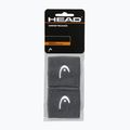 HEAD Wristband 2.5" 2 pcs anthracite