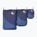 Ticket To The Moon Travel Cube Organiser Set 3 pcs royal blue/navy blue