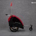 Burley Honey Bee red two-seater bike trailer BU-949209 15