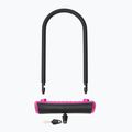 OnGuard Neon 8154PN U-Lock black/pink bicycle lock 2