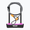 OnGuard Neon 8154PN U-Lock black/pink bicycle lock
