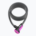 OnGuard Neon bicycle lock 8163PN black/pink