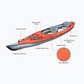 2-person inflatable kayak Advanced Elements AdvancedFrame Convertible with Pump 457 cm red 9