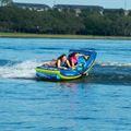 Towing float O'Brien New-U Towable Tube blue/yellow 7