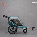Qeridoo Speedkid2 two-seater bicycle trailer blue Q-SK2-21-P 14