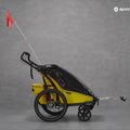 Thule Chariot Sport double bike trailer yellow 10201024 10