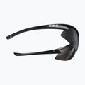 Bliz Motion + S3 shiny metallic black/smoke silver mirror cycling glasses 5