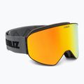 Bliz Flow matt black/brown gold multi/yellow ski goggles 2