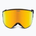 Bliz Flow matt black/brown gold multi/yellow ski goggles 3