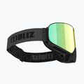 Bliz Flow matt black/brown gold multi/yellow ski goggles 4