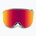 Bliz Flow ski goggles matt light grey/brown red multi/pink 3