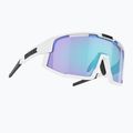 Bliz Vision S3 matt white/smoke blue multi bike glasses 2