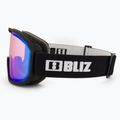 Bliz Rave matt black/light orange blue multi ski goggles 4