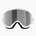 Children's ski goggles Bliz Liner Jr white pink logo/pink&silver mirror 2