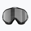 Children's ski goggles Bliz Liner Jr black white logo/brown&silver mirror 2