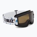 Bliz Pixie Jr children's ski goggles black/brown
