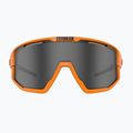 Bliz Fusion S3 matt neon orange/smoke cycling goggles 4