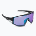 Bliz Fusion Nano Optics Nordic Light S2 matt black/begonia/violet blue multi cycling glasses 2