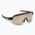 Bliz Breeze Polarized S3+S2 matt black/brown silver mirror/basic orange cycling glasses 2