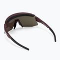 Bliz Breeze Small S3+S1 matt burgundy / brown rose multi /pink cycling glasses 52212-44 3